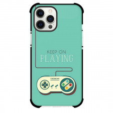 Gamer Case For iPhone Samsung Galaxy Pixel OnePlus Vivo Xiaomi Asus Sony Motorola Nokia - SFC Controller Keep on Playing