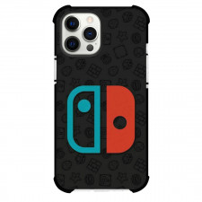 Gamer Case For iPhone Samsung Galaxy Pixel OnePlus Vivo Xiaomi Asus Sony Motorola Nokia - Switch Logo Mario Icons Background