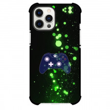 Gamer Case For iPhone Samsung Galaxy Pixel OnePlus Vivo Xiaomi Asus Sony Motorola Nokia - Xbox Controller Green Neon Background