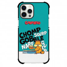 Garfield Phone Case For iPhone Samsung Galaxy Pixel OnePlus Vivo Xiaomi Asus Sony Motorola Nokia - Garfield Chomping Lasagna