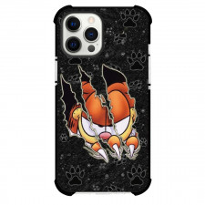 Garfield Phone Case For iPhone Samsung Galaxy Pixel OnePlus Vivo Xiaomi Asus Sony Motorola Nokia - Garfield Claw Tear Paws Background