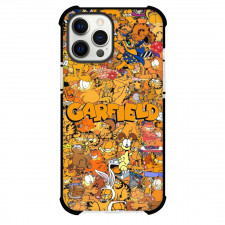 Garfield Phone Case For iPhone Samsung Galaxy Pixel OnePlus Vivo Xiaomi Asus Sony Motorola Nokia - Garfield Collage with Logo in the Middle
