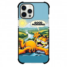 Garfield Phone Case For iPhone Samsung Galaxy Pixel OnePlus Vivo Xiaomi Asus Sony Motorola Nokia - Garfield Good Morning Sunshine Background