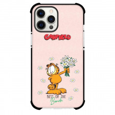 Garfield Phone Case For iPhone Samsung Galaxy Pixel OnePlus Vivo Xiaomi Asus Sony Motorola Nokia - Garfield Holding Flowers Best of the Bunch