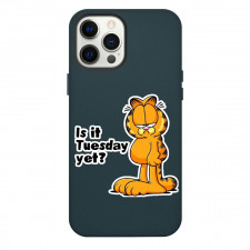 Garfield Phone Case For iPhone Samsung Galaxy Pixel OnePlus Vivo Xiaomi Asus Sony Motorola Nokia - Garfield Is it Tuesday Yet Quote