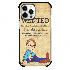 Garfield Jon Phone Case For iPhone Samsung Galaxy Pixel OnePlus Vivo Xiaomi Asus Sony Motorola Nokia - Jon Wanted by the Fashion Police Poster