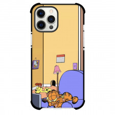 Garfield Odie Phone Case For iPhone Samsung Galaxy Pixel OnePlus Vivo Xiaomi Asus Sony Motorola Nokia - Odie with Garfield Sleeping in the Living Room