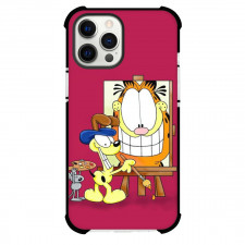 Garfield Odie Phone Case For iPhone Samsung Galaxy Pixel OnePlus Vivo Xiaomi Asus Sony Motorola Nokia - Odie Painting Garfield Grin Face