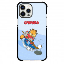 Garfield Phone Case For iPhone Samsung Galaxy Pixel OnePlus Vivo Xiaomi Asus Sony Motorola Nokia - Garfield Playing Ice Hockey