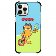Garfield Phone Case For iPhone Samsung Galaxy Pixel OnePlus Vivo Xiaomi Asus Sony Motorola Nokia - Garfield Playing Tennis
