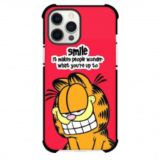 Garfield Phone Case For iPhone Samsung Galaxy Pixel OnePlus Vivo Xiaomi Asus Sony Motorola Nokia - Garfield Smile Quote Art