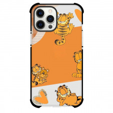 Garfield Phone Case For iPhone Samsung Galaxy Pixel OnePlus Vivo Xiaomi Asus Sony Motorola Nokia - Garfield with Orange Heart and Notbook Background