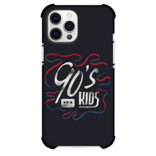 90s Phone Case For iPhone Samsung Galaxy Pixel OnePlus Vivo Xiaomi Asus Sony Motorola Nokia - 90s Kids White Tape Black Background