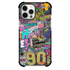 90s Phone Case For iPhone Samsung Galaxy Pixel OnePlus Vivo Xiaomi Asus Sony Motorola Nokia - 90s Pop Art Wallpaper