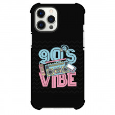 90s Phone Case For iPhone Samsung Galaxy Pixel OnePlus Vivo Xiaomi Asus Sony Motorola Nokia - 90s Vibe Stereo Black Background
