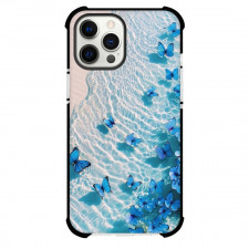 Girlish Phone Case For iPhone Samsung Galaxy Pixel OnePlus Vivo Xiaomi Asus Sony Motorola Nokia - Blue Butterflies in the Water