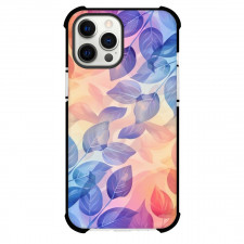 Girlish Phone Case For iPhone Samsung Galaxy Pixel OnePlus Vivo Xiaomi Asus Sony Motorola Nokia - Blue Leaves Art