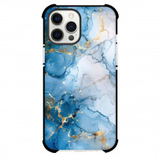 Girlish Phone Case For iPhone Samsung Galaxy Pixel OnePlus Vivo Xiaomi Asus Sony Motorola Nokia - Blue Marble Realistic Gold