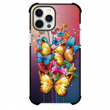Girlish Phone Case For iPhone Samsung Galaxy Pixel OnePlus Vivo Xiaomi Asus Sony Motorola Nokia - Butterflies Dripping in Paint