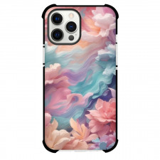 Girlish Phone Case For iPhone Samsung Galaxy Pixel OnePlus Vivo Xiaomi Asus Sony Motorola Nokia - Flowers and Waves Painting Art
