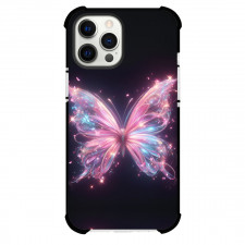 Girlish Phone Case For iPhone Samsung Galaxy Pixel OnePlus Vivo Xiaomi Asus Sony Motorola Nokia - Pink Glowing Fantasy Butterfly
