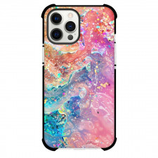 Girlish Phone Case For iPhone Samsung Galaxy Pixel OnePlus Vivo Xiaomi Asus Sony Motorola Nokia - Pink Orange Water Abstract Art