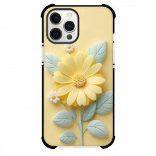 Girlish Phone Case For iPhone Samsung Galaxy Pixel OnePlus Vivo Xiaomi Asus Sony Motorola Nokia - Yellow Daisy in Yellow Background