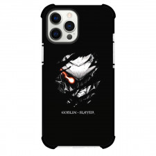 Goblin Slayer Phone Case For iPhone Samsung Galaxy Pixel OnePlus Vivo Xiaomi Asus Sony Motorola Nokia - Goblin Slayer Face Mask Portrait Art on Black Background