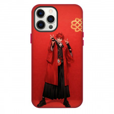 Gokurakugai Alma Phone Case For iPhone Samsung Galaxy Pixel OnePlus Vivo Xiaomi Asus Sony Motorola Nokia - Alma Wacky Smiling Red Portrait Poster