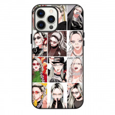 Gokurakugai Tao Saotome Phone Case For iPhone Samsung Galaxy Pixel OnePlus Vivo Xiaomi Asus Sony Motorola Nokia - Tao Saotome Different Outfits Portrait Collage