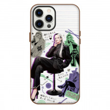 Gokurakugai Tao Saotome Phone Case For iPhone Samsung Galaxy Pixel OnePlus Vivo Xiaomi Asus Sony Motorola Nokia - Tao Saotome Doodle Paper Portrait Poster