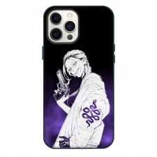 Gokurakugai Tao Saotome Phone Case For iPhone Samsung Galaxy Pixel OnePlus Vivo Xiaomi Asus Sony Motorola Nokia - Tao Saotome Evil Smile Gun Portrait