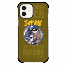 Golden Kamuy Phone Case For iPhone Samsung Galaxy Pixel OnePlus Vivo Xiaomi Asus Sony Motorola Nokia - Golden Kamuy Saichi Sugimoto And Asirpa Olive Green Illustration Art Poster