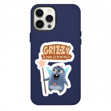 Grizzy and The Lemmings Phone Case For iPhone Samsung Galaxy Pixel OnePlus Vivo Xiaomi Asus Sony Motorola Nokia - Leming Star Staff Series Sticker