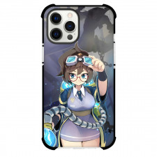 Guardian Tales Sohee Phone Case For iPhone Samsung Galaxy Pixel OnePlus Vivo Xiaomi Asus Sony Motorola Nokia - Sohee Holding Glasses Smiling Portrait