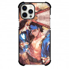 Guilty Gear Anji Mito Case For iPhone Samsung Galaxy Pixel OnePlus Vivo Xiaomi Asus Sony Motorola Nokia - Anji Mito Holding Fan Watercolor Art