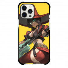 Guilty Gear I-NO Case For iPhone Samsung Galaxy Pixel OnePlus Vivo Xiaomi Asus Sony Motorola Nokia - I-NO Playing Guitar Yellow Background