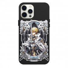 Guilty Gear Ky Kiske Case For iPhone Samsung Galaxy Pixel OnePlus Vivo Xiaomi Asus Sony Motorola Nokia - Ky Kiske Holding Sword Card Layout