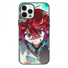 Mobile Suit Gundam GQuuuuuuX Amate Yuzuriha Phone Case For iPhone Samsung Galaxy Pixel OnePlus Vivo Xiaomi Asus Sony Motorola Nokia - Amate Yuzuriha Grin Angry Portrait Poster
