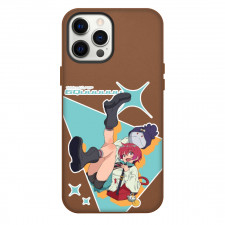 Mobile Suit Gundam GQuuuuuuX Amate Yuzuriha Phone Case For iPhone Samsung Galaxy Pixel OnePlus Vivo Xiaomi Asus Sony Motorola Nokia - Amate Yuzuriha Sitting In Uniform Portrait Sticker