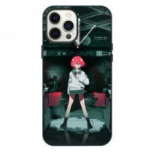 Mobile Suit Gundam GQuuuuuuX Amate Yuzuriha Phone Case For iPhone Samsung Galaxy Pixel OnePlus Vivo Xiaomi Asus Sony Motorola Nokia - Amate Yuzuriha Standing On Lab Portrait