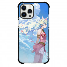 Gurren Lagann Nia Teppelin Case For iPhone Samsung Galaxy Pixel OnePlus Vivo Xiaomi Asus Sony Motorola Nokia - Nia Teppelin Side Portrait Clouds Background