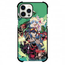 Gurren Lagann Simon Case For iPhone Samsung Galaxy Pixel OnePlus Vivo Xiaomi Asus Sony Motorola Nokia - Simon Nia Teppelin Exploding Green Background