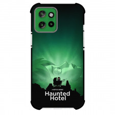 Haunted Hotel Phone Case For iPhone Samsung Galaxy Pixel OnePlus Vivo Xiaomi Asus Sony Motorola Nokia - Baby Cart Shadow Katherine Face Green Background