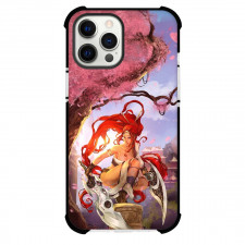Heavenly Sword Nariko Phone Case For iPhone Samsung Galaxy Pixel OnePlus Vivo Xiaomi Asus Sony Motorola Nokia - Heavenly Sword Nariko Cherry Blossom Comic Art Poster