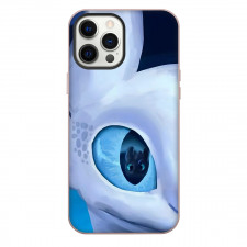 How To Train Your Dragon Light Fury Phone Case For iPhone Samsung Galaxy Pixel OnePlus Vivo Xiaomi Asus Sony Motorola Nokia - Light Fury Cute One-Eye Avatar Poster