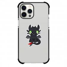 How To Train Your Dragon Night Fury Phone Case For iPhone Samsung Galaxy Pixel OnePlus Vivo Xiaomi Asus Sony Motorola Nokia - Night Fury Angry Baby Sticker