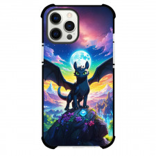 How To Train Your Dragon Night Fury Phone Case For iPhone Samsung Galaxy Pixel OnePlus Vivo Xiaomi Asus Sony Motorola Nokia - Night Fury In The Hidden World Digital Art Poster