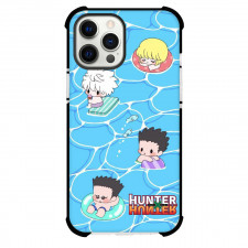 Hunter X Hunter Phone Case For iPhone And Samsung Galaxy Devices - Hunter X Hunter Characters Chibi Art Swimming