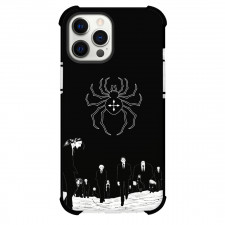 Hunter X Hunter Phone Case For iPhone And Samsung Galaxy Devices - Phantom Troupe On Black Background Comic Art